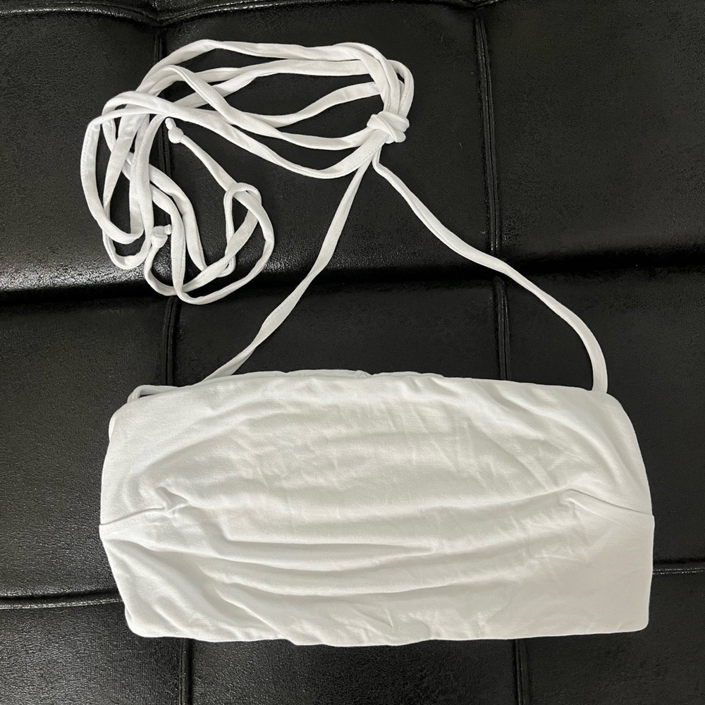 Naked Wardrobe white tube top